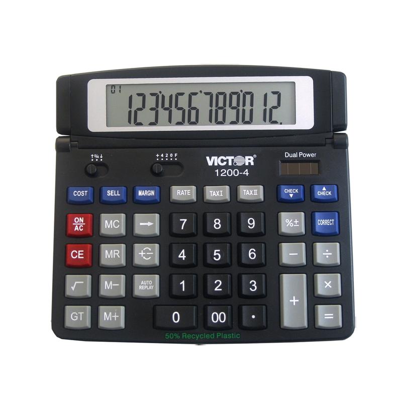 Victor 1200-4 Professional Desktop Calculator MPN:1200-4