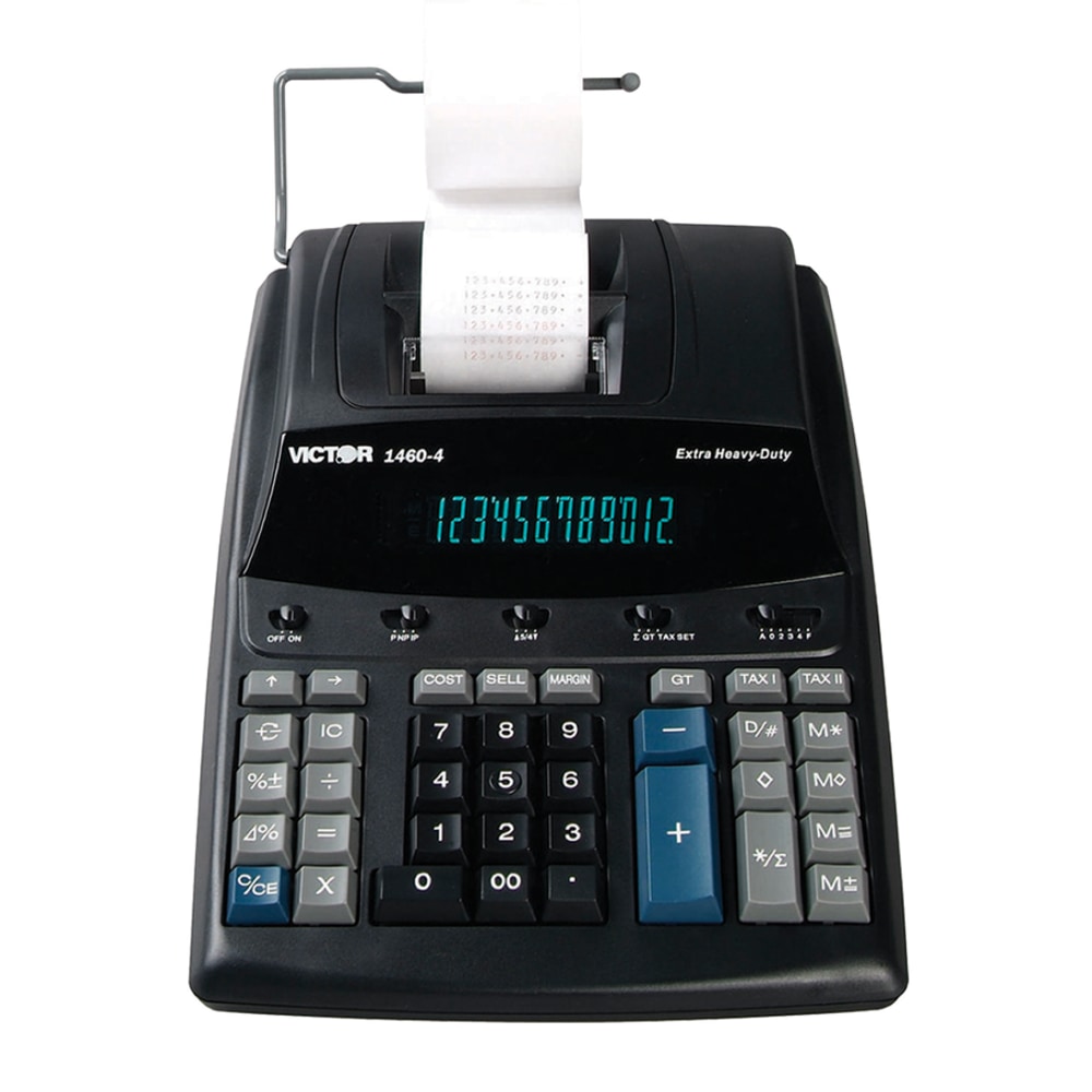 Victor 1460-4 Extra Heavy-Duty Commercial Printing Calculator MPN:1460-4