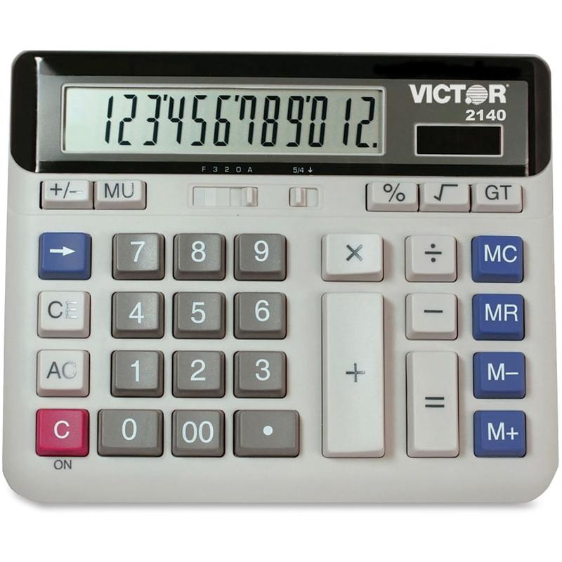 Victor 2140 PC Touch Desktop Calculator (Min Order Qty 3) MPN:2140