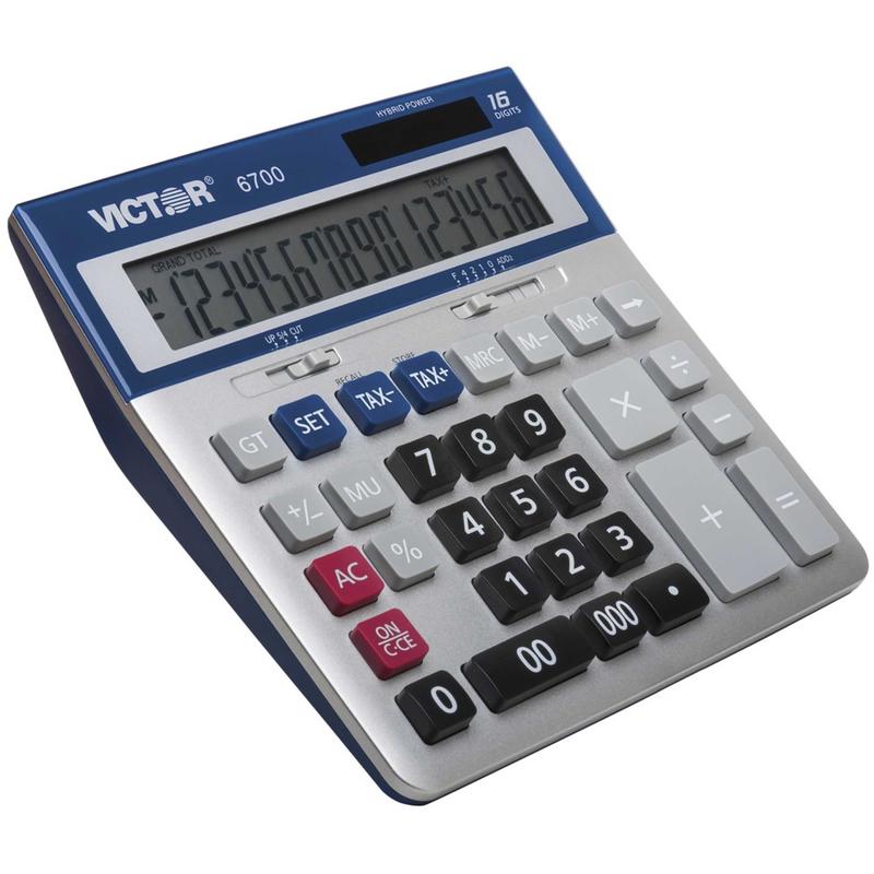 Victor 6700 Extra-Large Desktop Calculator MPN:6700