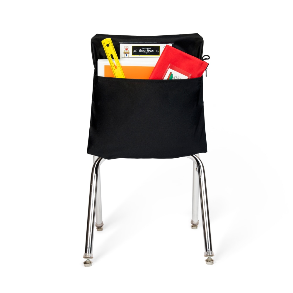 Victor Seat Sack Chair Pockets, Polyester, 17in x 10in, Black, Bundle Of 10 Chair Pockets MPN:30227SEBUNDLE
