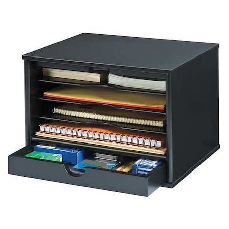 Desktop Organizer, Midnight Black, 9.4