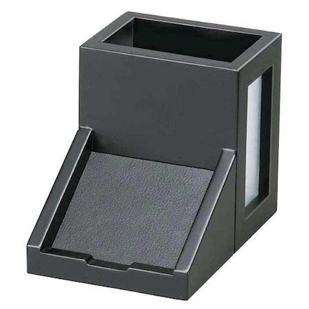 Pencil Holder, Black, 4 1/2