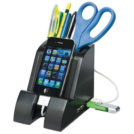 Pencil Holder, Black, 4.7