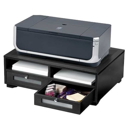 Printer Stand, 7.9 in H, Black MPN:1130-5