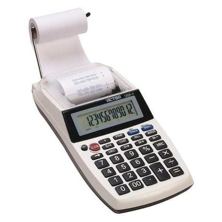 Portable Desktop Calculator, LCD, 12 Digit MPN:1205-4