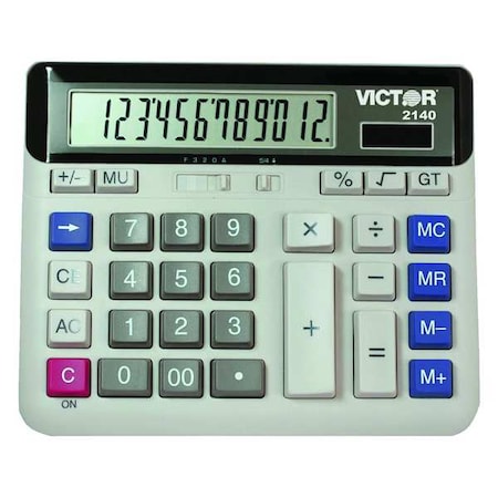 Desktop Calculator, Basic, 6in.Lx7-1/2in.W MPN:2140