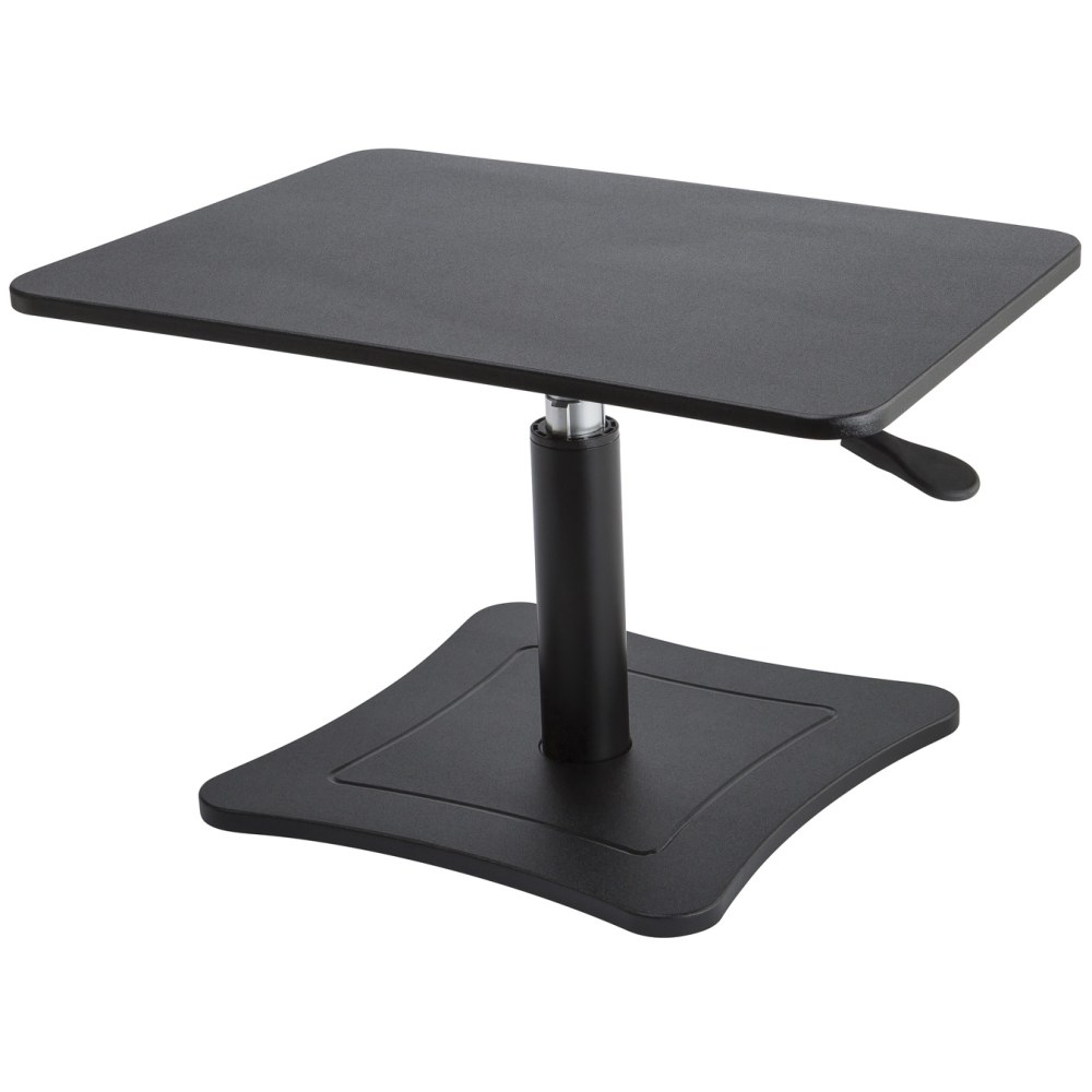 Victor High Rise Collection Height-Adjustable Wood Laptop Desk Riser, 15 1/4inH x 21inW x 13inD, Black MPN:DC230B
