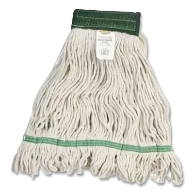 Mop Head Looped End White Cotton 4 Ply Mediu MPN:CFMDMOP