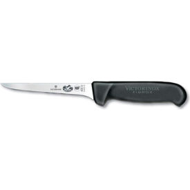 Victorinox 5 Boning Knife Narrow Blade Flexible Black Fibrox Handle 40512 5.6413.12 - Pkg Qty 10
