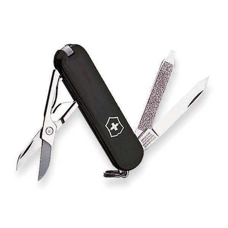 Knife, Swiss Army, 7 Functions, Black MPN:0.6223.3B1-X2