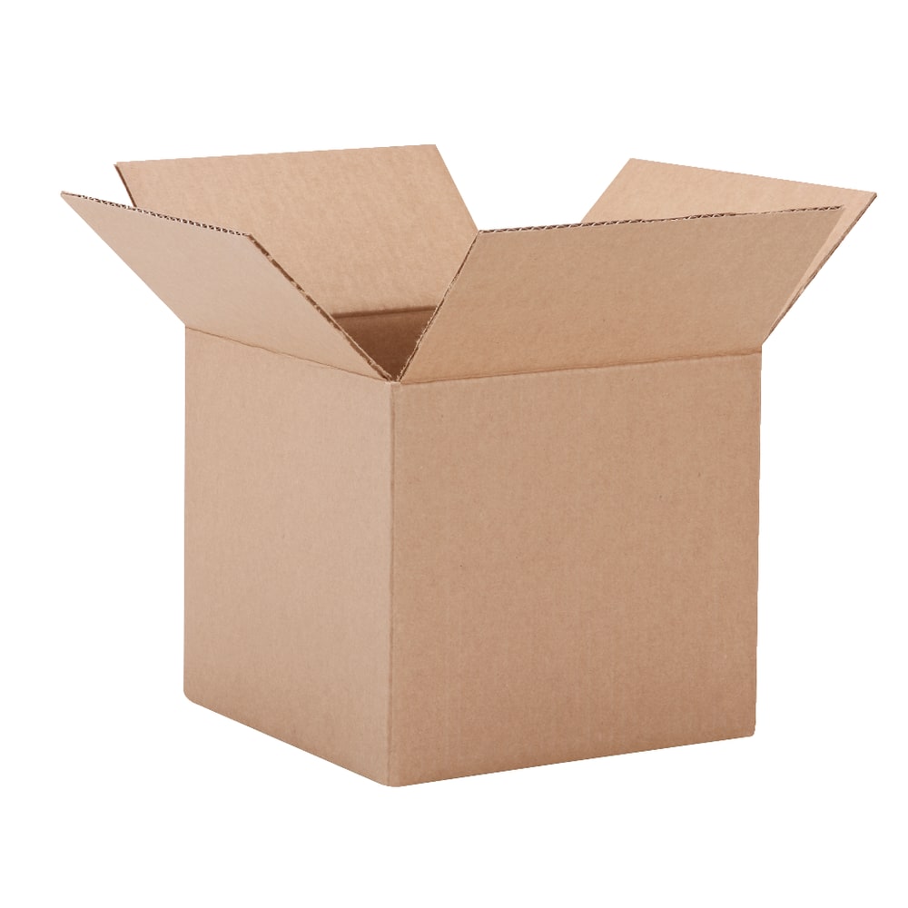 Corrugated Box, 9in x 9in x 9in, Kraft MPN:1644574
