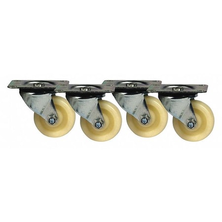 Casters for Mfr. Part Numbers ER1 - ER148 - ER184, PK4 MPN:ERCASTERS