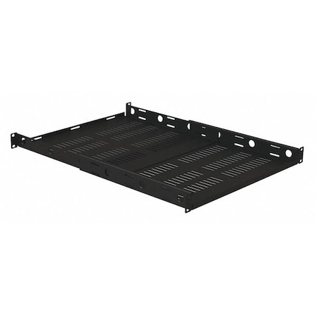 1U Vented Adjustable Four Post Rack Shelf MPN:ERS1U4P