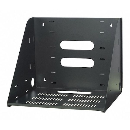 Wall Shelf, For Racks, Steel, Black MPN:VWS