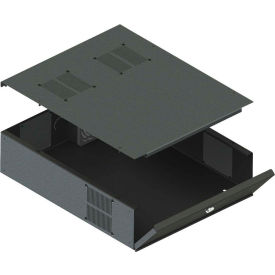 Low Profile DVR / Storage Lockbox - Black DVR-LB3