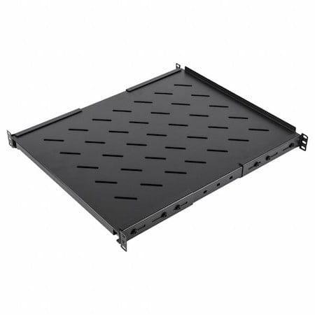 Rack Shelf, Black, 150lb Cap, Powder Coated MPN:ER-S1U4P-2240