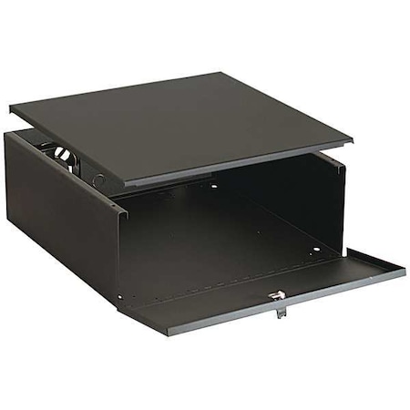 DVR lock box with lock and fan MPN:DVR-LB1