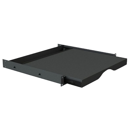 1U Rack Mount Sliding Shelf MPN:ER-SS1U