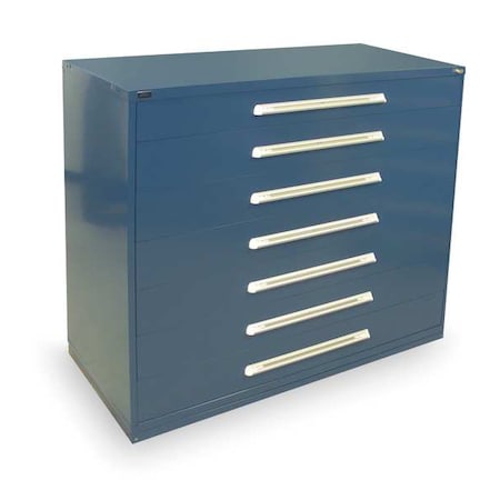 ModDrwrCab, 59x60x27-3/4in, DarkBlue, 7Drwr MPN:RP3543A-FTKADB