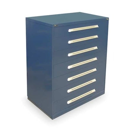ModDrwrCab, 59x45x27-3/4in, DarkBlue, 7Drwr MPN:RP3545A-FTKADB