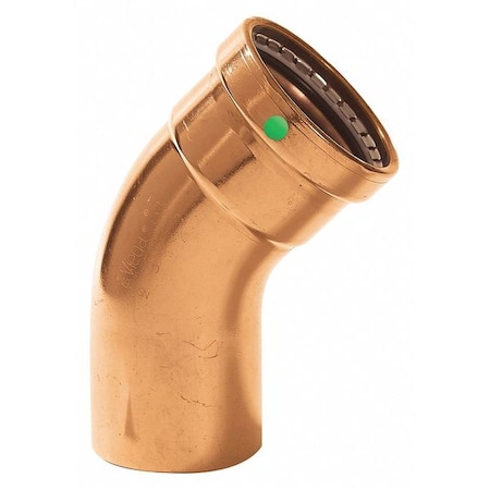 Viega ProPress XL 45 street elbow, 2-1/2