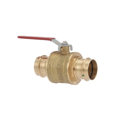 Manual 2-Way Ball Valve, Press, Bronze MPN:24025