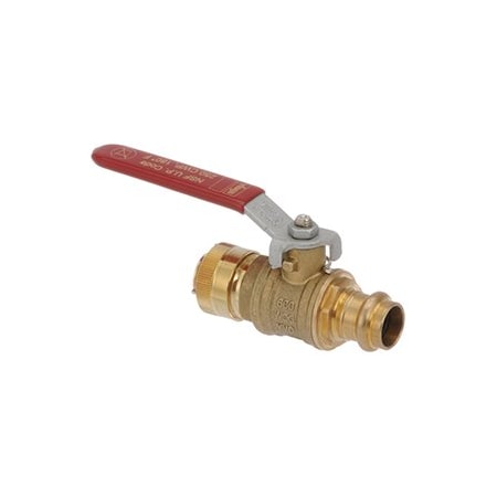 Manual 2-Way Ball Valve, Press, Bronze MPN:24090