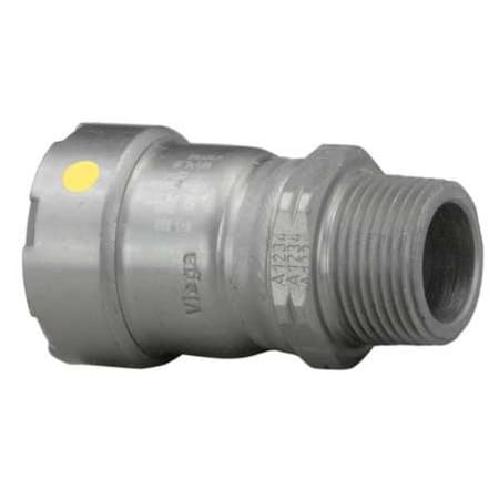 Strt, Steel, Press-fit3/4in, MNPT3/4in MPN:25106