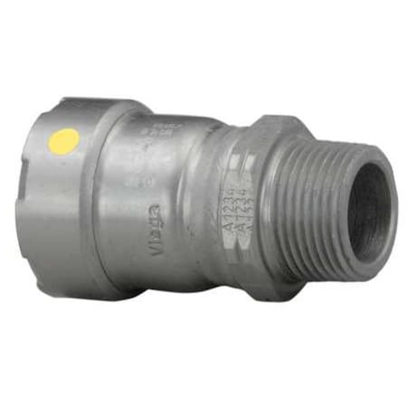 Strt, Steel, Press-fit 2 in, MNPT 2 in MPN:25126