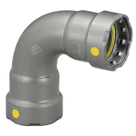 Viega MegaPressG 90 elbow, 1-1/2