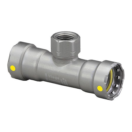 Tee, Carbon Steel, P1:2, P2:2, Fpt:1-1/4 MPN:25471
