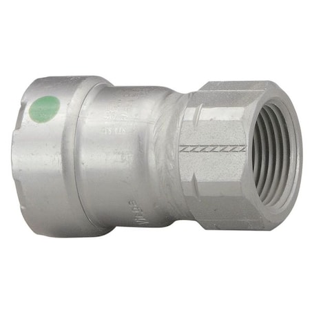 Strt, Steel, Press-fit11/2in, FNPT1in MPN:25615