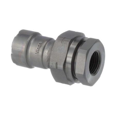 Strt, Steel, Press-fit1/2in, FNPT1/2in MPN:25650