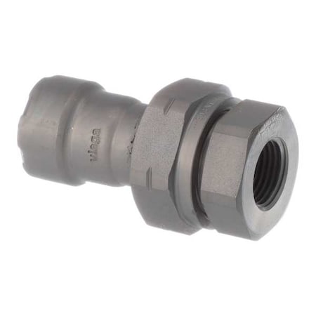 Strt, Steel, Press-fit1/2in, FNPT1/2in MPN:25651