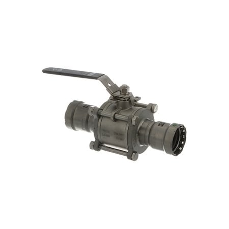 Manual 2-Way Ball Valve, Press, SS MPN:28504
