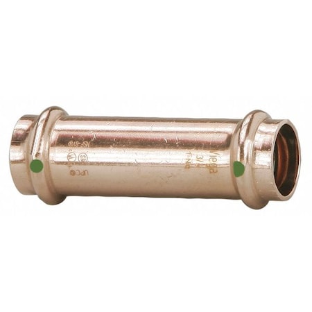 Viega ProPress extended coupling No stop, 3/4