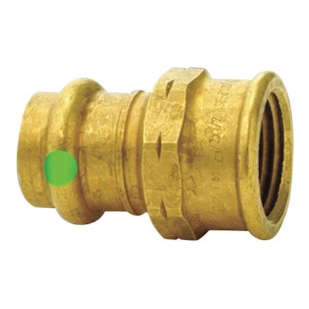 Strt, Bronze, Press-fit3/4in, FNPT3/4in MPN:79315