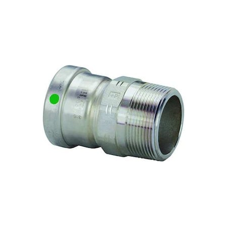 Strt, SS, Press-fit 3 in, MNPT 3 in MPN:80065