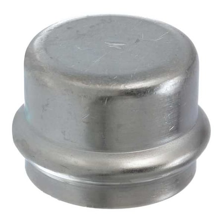Cap, Stainless Steel, Press-fit 1 1/4 in MPN:80370