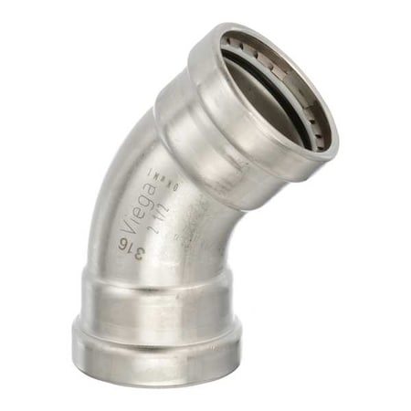 Elbow, SS, Press-fit 2 1/2