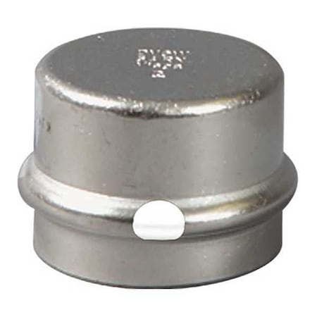 Cap, Stainless Steel, Press-fit 1 in MPN:86367