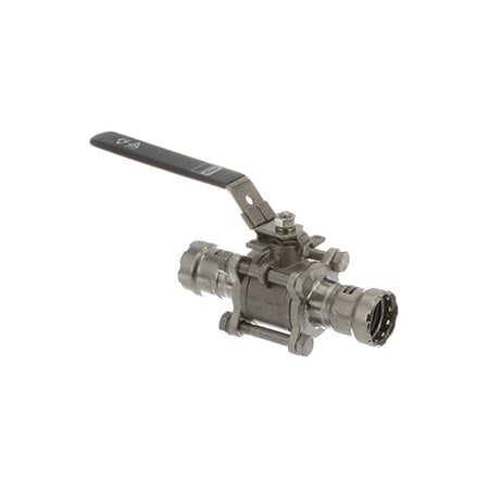 Manual 2-Way Ball Valve, Press, 316 SS MPN:86510