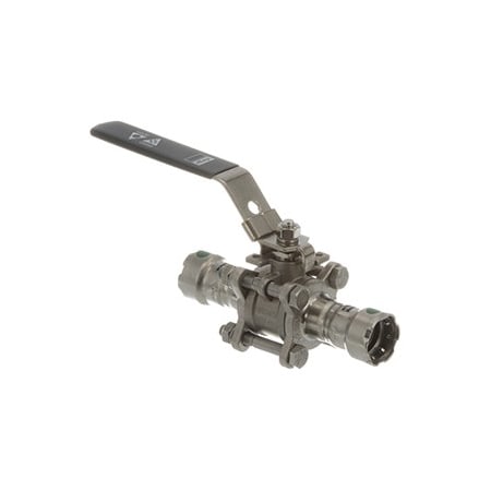 Manual 2-Way Ball Valve, Press, 316 SS MPN:86530