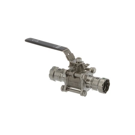Manual 2-Way Ball Valve, Press, 316 SS MPN:86540