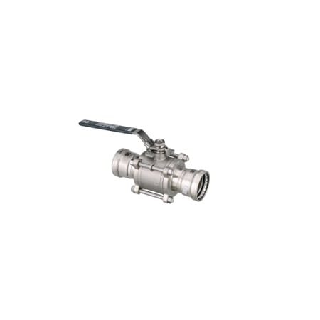 Manual 2-Way Ball Valve, Press, 316 SS MPN:86650