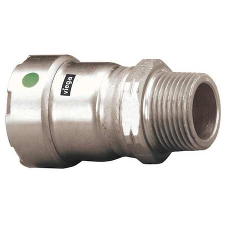 Strt, SS, Press-fit 1/2 in, MNPT 1/2 in MPN:90230