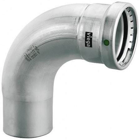 Elbow, SS, Press-fit 4 in, FTG 4 in MPN:90525