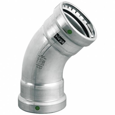 Elbow, SS, Press-fit 2 1/2