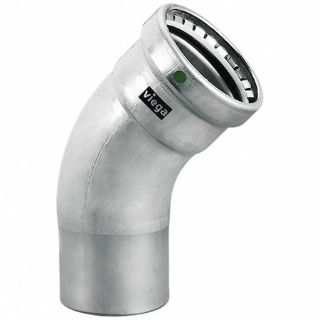 Elbow, SS, Press-fit 4 in, FTG 4 in MPN:90555